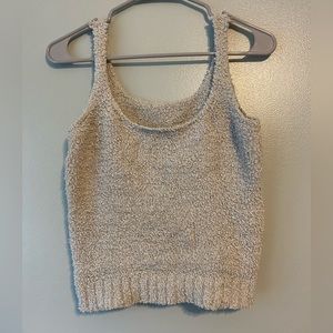 Skims cozy knit tank - aqua